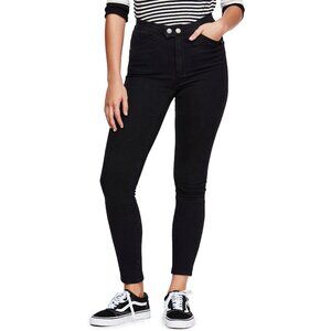 Free People, Sweet Jane Skinny Jeans, Black, Size 25, NWT
